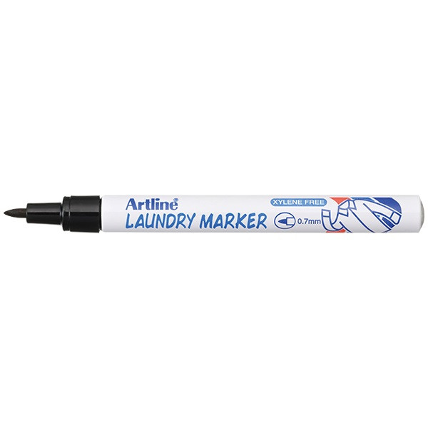 Artline Laundry Marker 0.7mm | Artline 750 | svart EK-750BLACK 238772 - 1