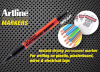 Artline Märkpenna elektriker 0.4/0.1mm | Artline | svart EKPR-ELFT-BLACK 360091 - 2