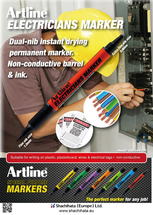 Artline Märkpenna elektriker 0.4/1.0mm | Artline | orange EKPR-ELFT-ORANGE 362054 - 4