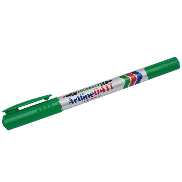 Märkpenna permanent 0.4-1.0mm | Artline 041T (2-i-1) | grön 360078 Märkpenna permanent 0.4-1.0mm | Artline 041T (2-i-1) | grön 360078 - 1