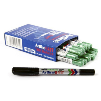 Artline Märkpenna permanent 0.4-1.0mm | Artline 041T (2-i-1) | grön EK-041TGREEN 360078
