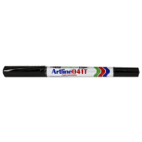 Artline Märkpenna permanent 0.4-1.0mm | Artline 041T (2-i-1) | svart EK-041TBLACK 238765