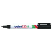 Artline Märkpenna permanent 0.4mm | Artline 725 Superfine | svart EK-725BLACK 238782