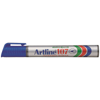 Artline Märkpenna permanent 1.5mm | Artline 107 | blå EK-107BLUE 238781