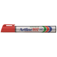Artline Märkpenna permanent 1.5mm | Artline 107 | röd EK-107RED 238769