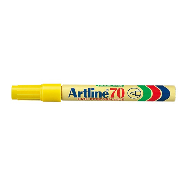 Artline Märkpenna permanent 1.5mm | Artline 70 | gul EK-70YELLOW 501048 - 1