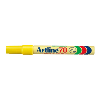 Artline Märkpenna permanent 1.5mm | Artline 70 | gul EK-70YELLOW 501048