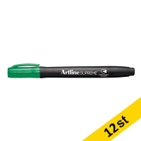 Märkpenna permanent 1mm | Artline Supreme | grön | 12st 501070