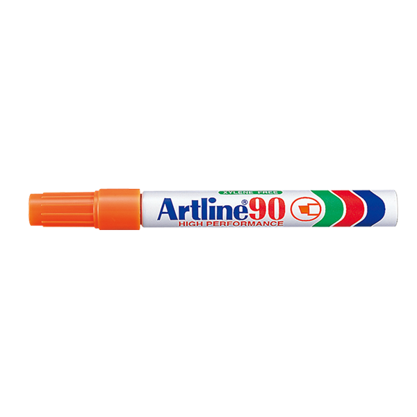 Artline Märkpenna permanent 2.0-5.0mm | Artline 90 | orange EK-90ORANGE 501007 - 1