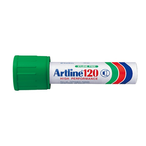 Artline Märkpenna permanent 20mm | Artline 120 | grön EK-120GREEN 501037 - 1