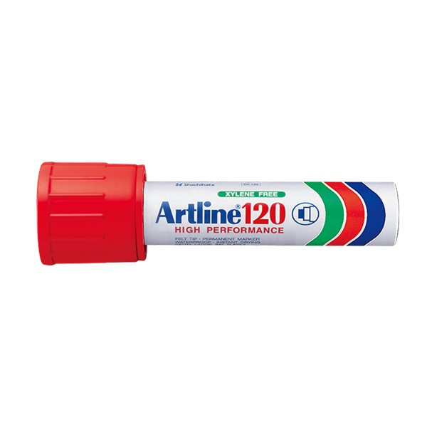 Artline Märkpenna permanent 20mm | Artline 120 | röd EK-120RED 501039 - 1
