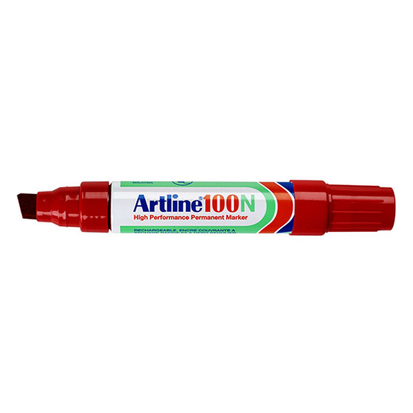 Artline Märkpenna permanent 7.5-12.0mm | Artline 100 | röd EK-100/6RED 238758 - 1
