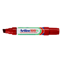 Artline Märkpenna permanent 7.5-12.0mm | Artline 100 | röd EK-100/6RED 238758