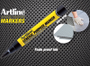 Artline Märkpenna universal 1.5mm | Artline | svart $$ EKPR-GPM-BLACK 362060 - 3