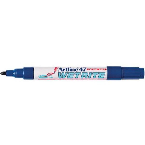 Artline Märkpenna utomhusbruk 1.5mm | Artline 47 Wetrite | blå  238532 - 1