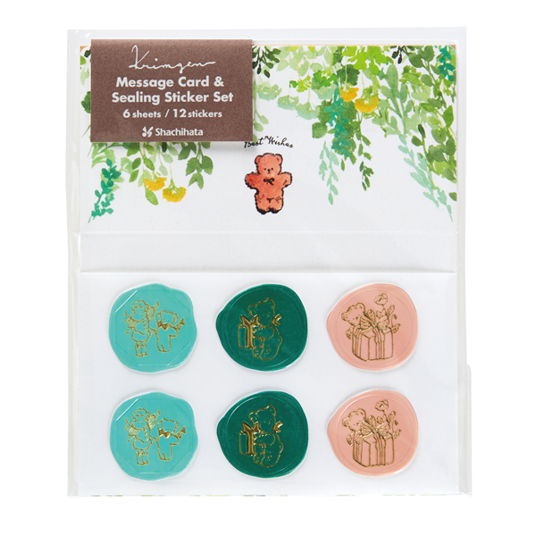 Message cards & Sticker Set | Fluffy Bears | Artline SE001540 - 1