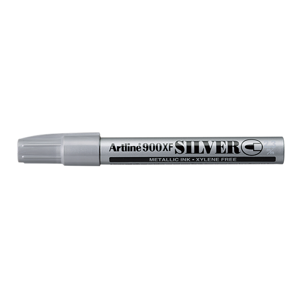 Artline Metallic Marker permanent 2.3mm | Artline 900XF | silver EK-900XFSILVER 500921 - 1