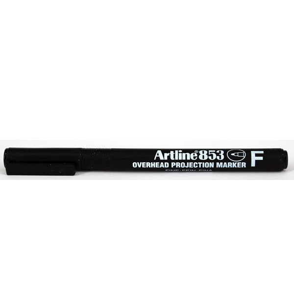 Artline Overheadpenna permanent 0.5mm | Artline 853 | svart EK-853BLACK 360059 - 2