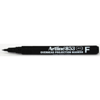 Artline Overheadpenna permanent 0.5mm | Artline 853 | svart EK-853BLACK 360059