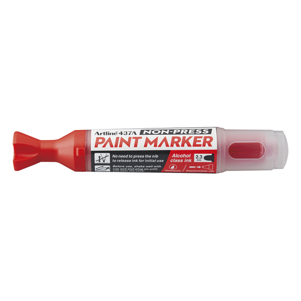 Paint Marker Non-press 2.3mm | Artline 437A | röd SE001575 - 2