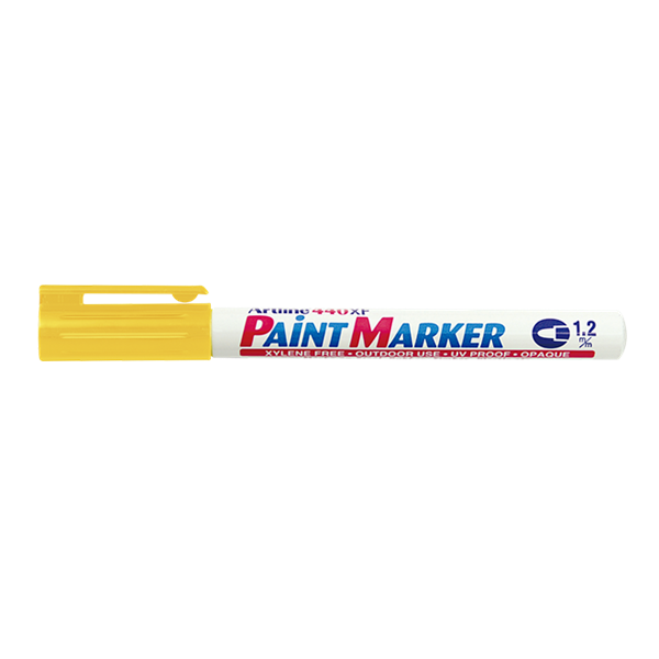 Artline Paint Marker permanent 1.2mm | Artline 440XF | gul EK-440XFYELLOW 500911 - 1