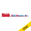 Paint Marker permanent 1.2mm | Artline 440XF | röd | 12st 500914 - 1