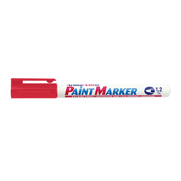 Artline Paint Marker permanent 1.2mm | Artline 440XF | röd EK-440XFRED 500913 - 1