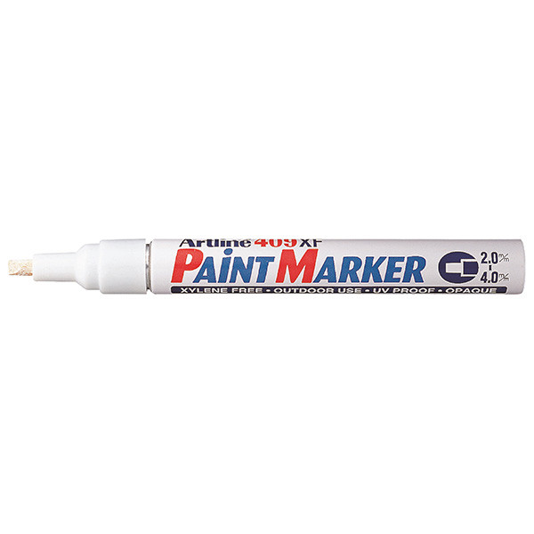 Artline Paint Marker permanent 2-4mm | Artline 409XF | vit EK-409XFWHITE 238761 - 1