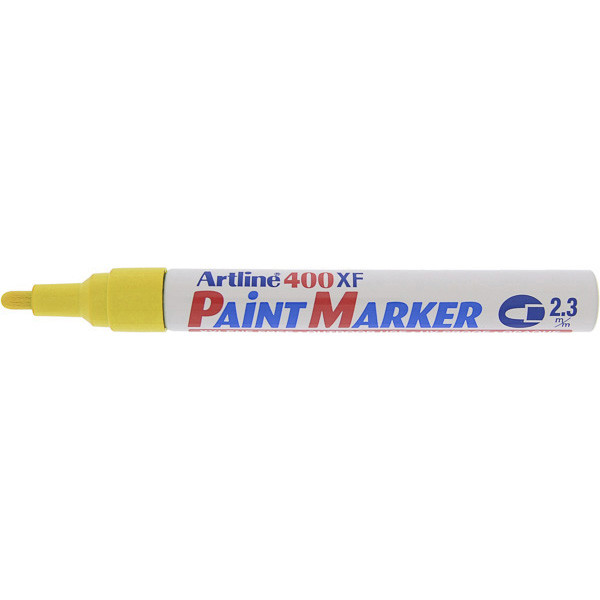 Artline Paint Marker permanent 2.3mm | Artline 400XF | gul EK-400XFYELLOW 238768 - 1