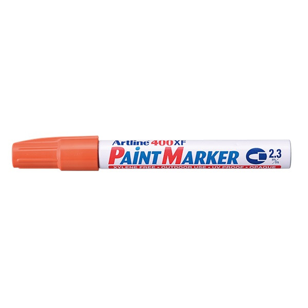 Artline Paint Marker permanent 2.3mm | Artline 400XF | orange EK-400XFORANGE 500894 - 1