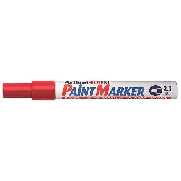 Artline Paint Marker permanent 2.3mm | Artline 400XF | röd EK-400XFRED 238774 - 1