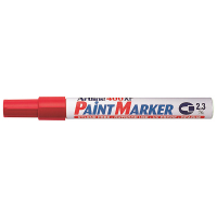 Artline Paint Marker permanent 2.3mm | Artline 400XF | röd EK-400XFRED 238774