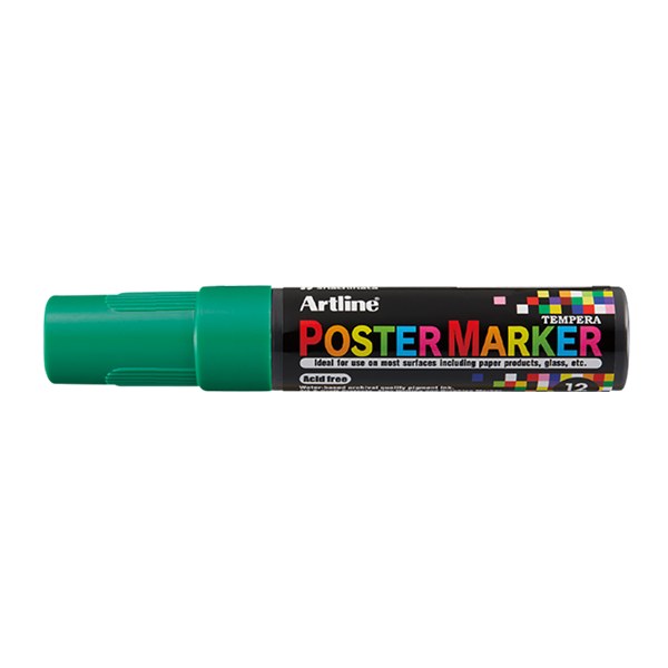 Artline Poster Marker 12mm | Artline | grön EPP-12GREEN 500949 - 1