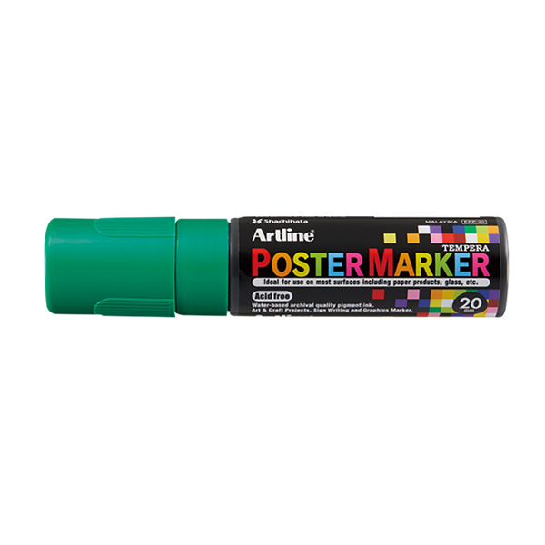 Artline Poster Marker 20mm | Artline | grön EPP-20GREEN 500971 - 1