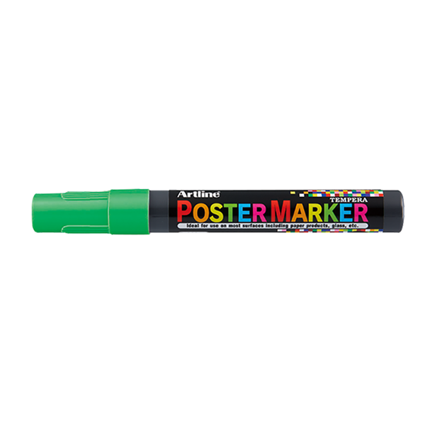 Artline Poster Marker 2mm | Artline | fluorescerande grön EPP-4FL.GREEN 500959 - 1