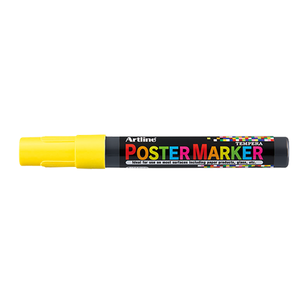 Artline Poster Marker 2mm | Artline | fluorescerande gul EPP-4FL.YELLOW 500961 - 1