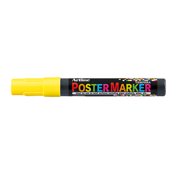 Poster Marker 4mm | Artline | fluorescerande gul 500961 - 1