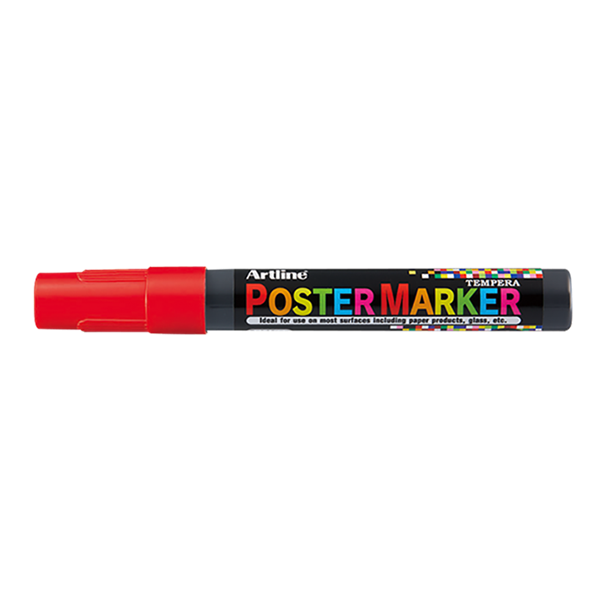 Poster Marker 4mm | Artline | röd 500965 - 1