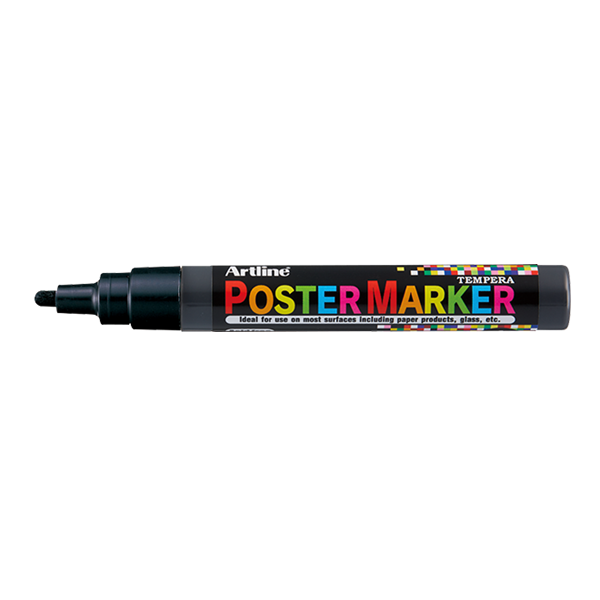 Poster Marker 4mm | Artline | svart 500967 - 1