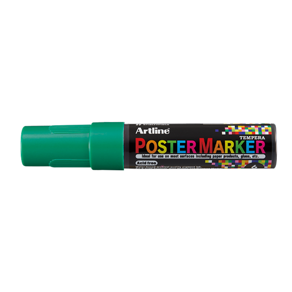 Artline Poster Marker 6mm | Artline | grön EPP-6GREEN 500993 - 1