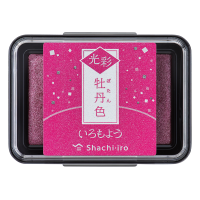 Stämpeldyna large | glitter rosa | Iromoyo Kosai SE001609