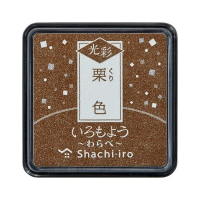 Stämpeldyna small | glitter brun | Iromoyo Kosai SE001620