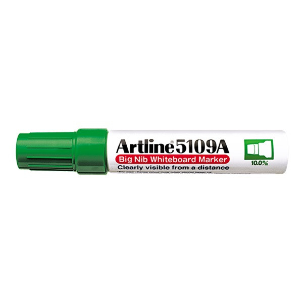 Whiteboardpenna 10mm | Artline 5109A BIG | grön 501334 - 1