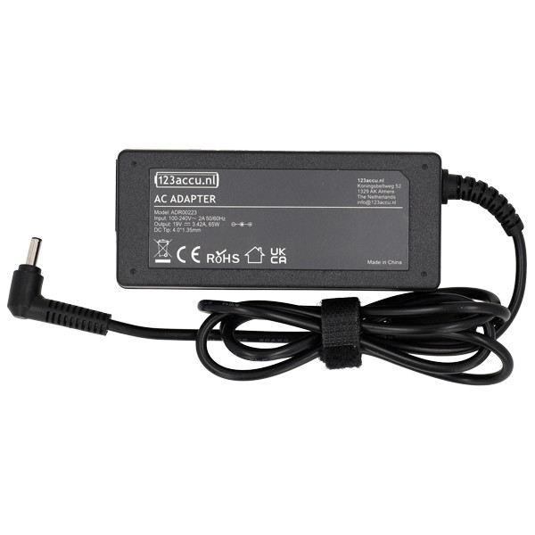 Asus adapter 19V | 3,42A | 65W (varumärket 123ink) ADR00223 - 2