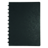 Anteckningsbok A4 rutig | svart | 5mm | 63 ark | Atoma 405253 - 1