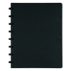 Anteckningsbok A5 linjerad | svart | 63 ark | Atoma 405251 - 1