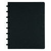 Anteckningsbok A5 rutat | svart | 5mm | 63 ark | Atoma 405250 - 1