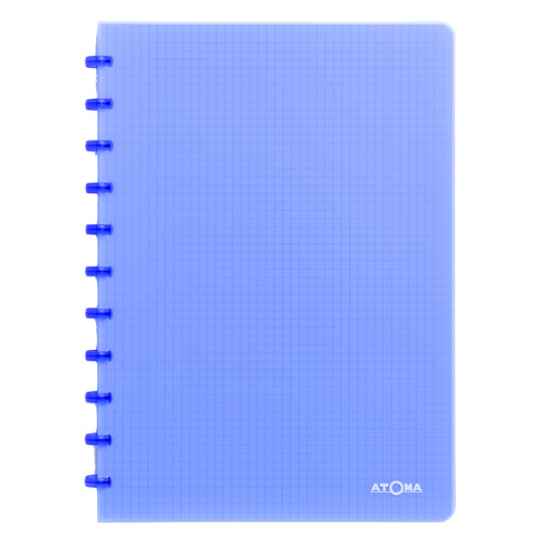 Atoma Skrivbok A4 rutat | blå | 72 ark | 5 x 5mm | Atoma Trendy 4137302 405240 - 1