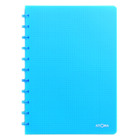 Atoma Skrivbok A4 rutat | turkos | 72 ark | 5 x 5mm | Atoma Trendy 4137308 405244