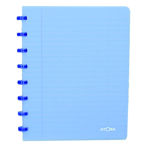 Atoma Skrivbok A5 linjerad | blå | 72 ark | Atoma Trendy 4135602 405220 - 1
